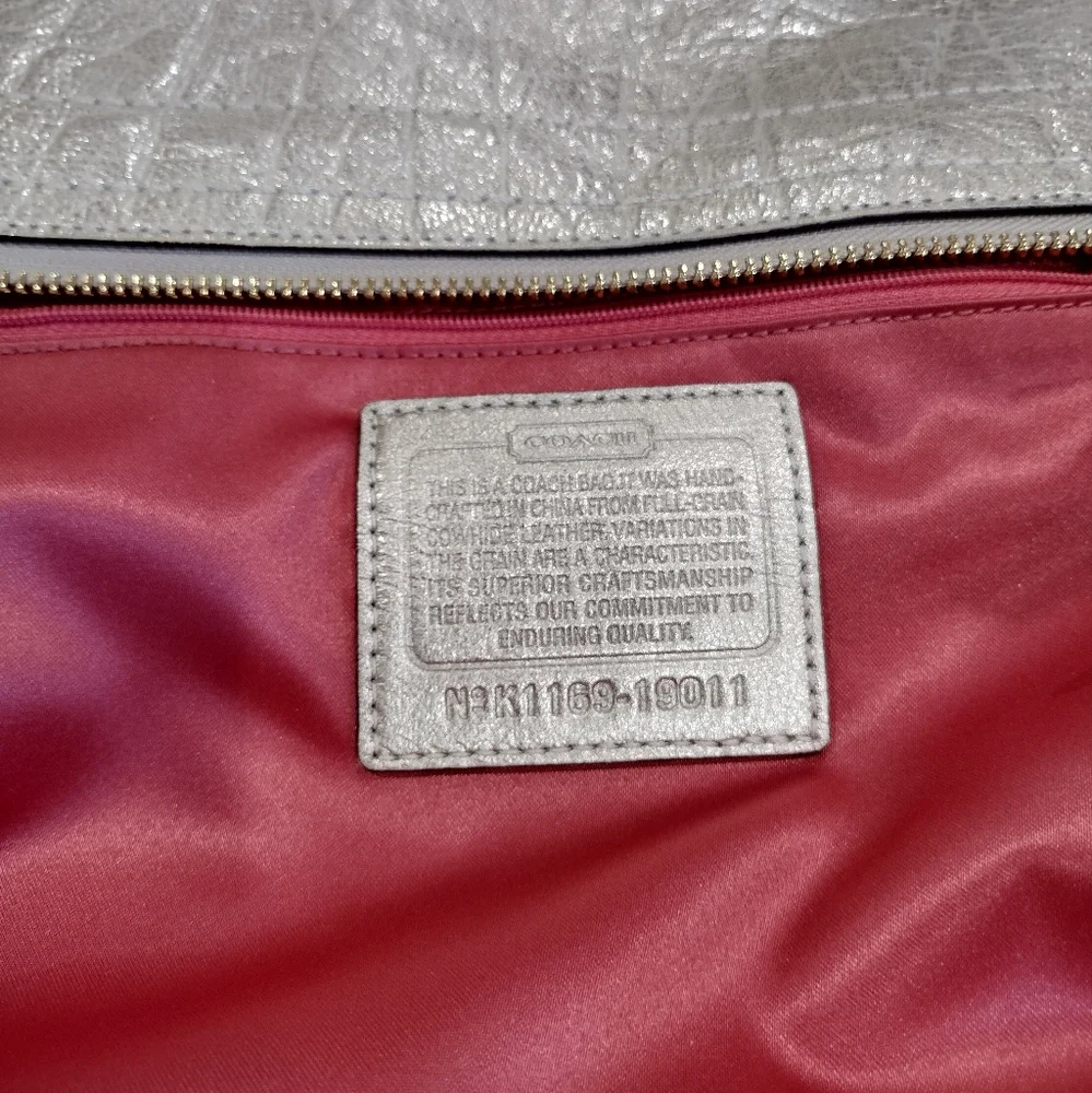 Coach nwt leather